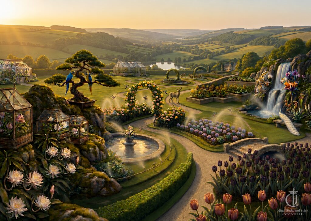 Lauralee&rsquo;s flower garden